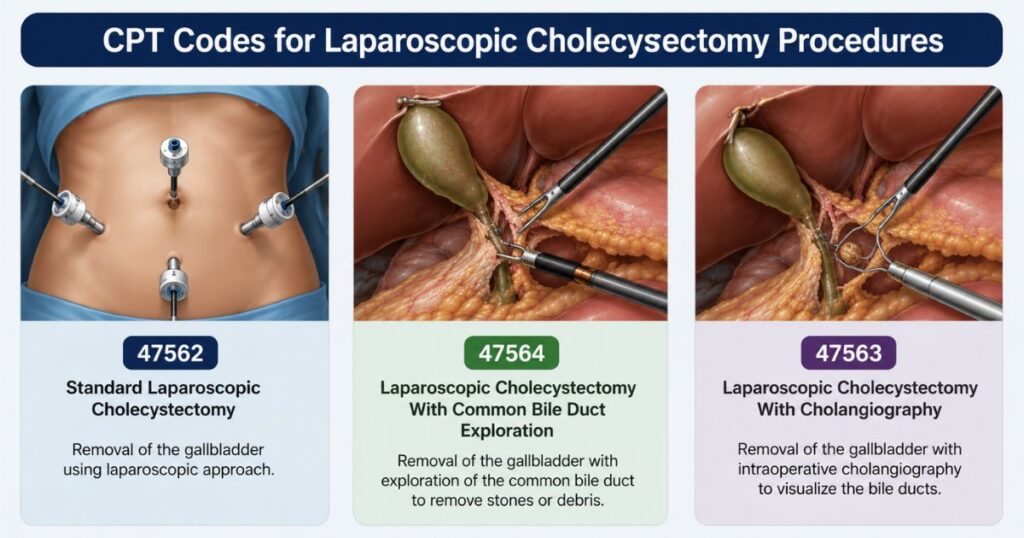 CPT Codes for Laparoscopic Cholecystectomy Procedures
